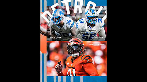 Watching Lions vs Bengals and chatting on October 5th 2025!!