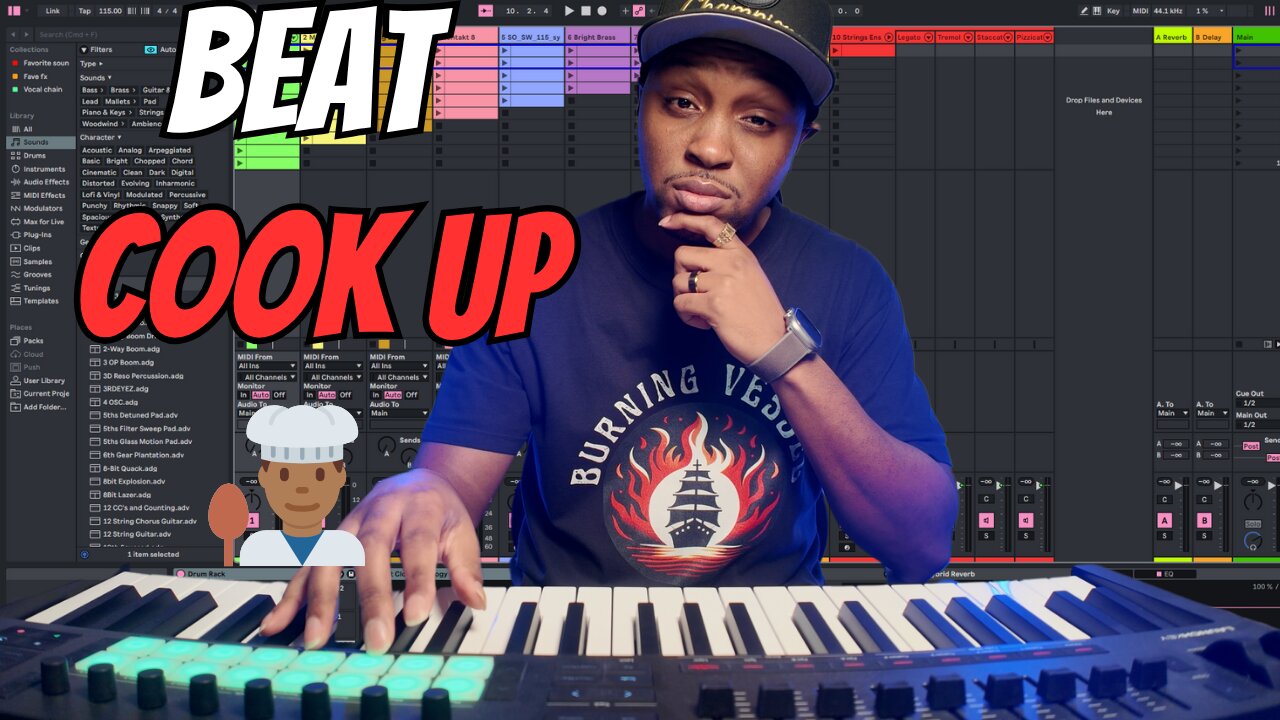 Ableton Beat Making Session (Watch Me Build a Track in 25 Minutes)