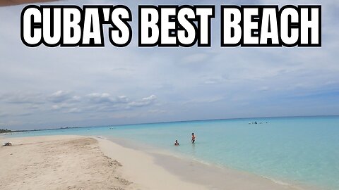 Crystal Clear Water in Cuba... WAIT FOR THE END! 🤣🇨🇺