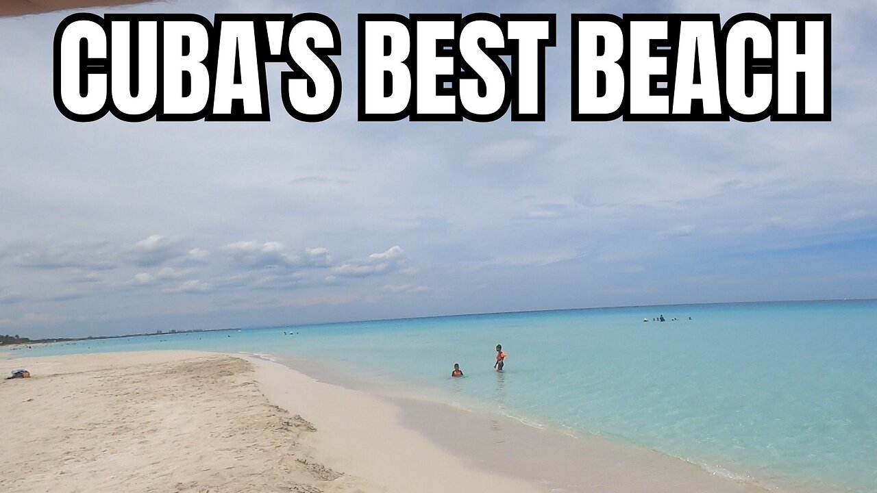 Crystal Clear Water in Cuba... WAIT FOR THE END! 🤣🇨🇺