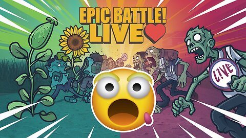 Plants vs Zombies live stream gameplay