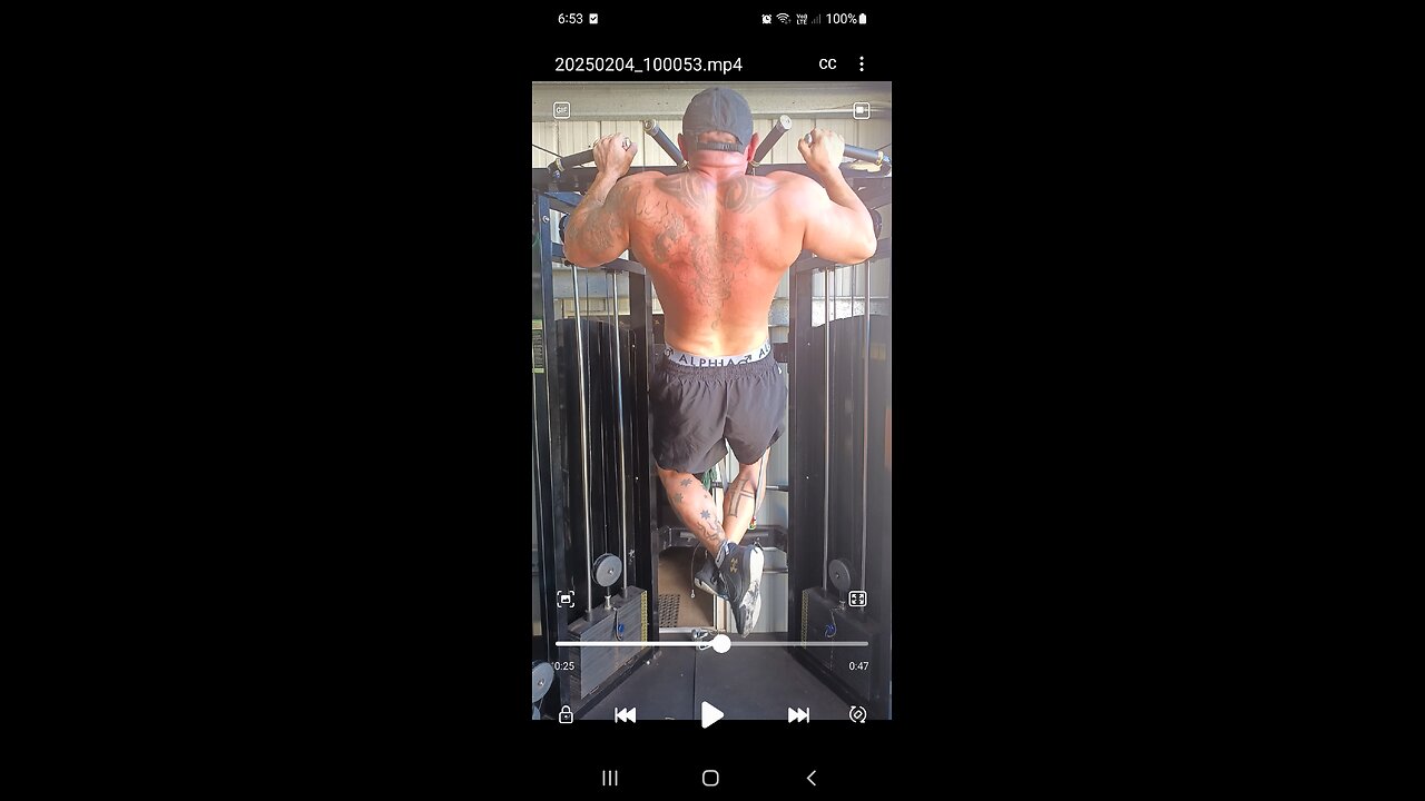 🔥 WIDE GRIP CHIN-UPS @ 115.2kg BW 💪 Timestamps: 0:00-0:10 - Setup and grip positioning 0:10-0:35