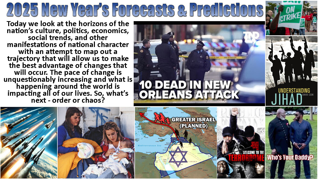 2025 New Year’s Forecasts & Predictions