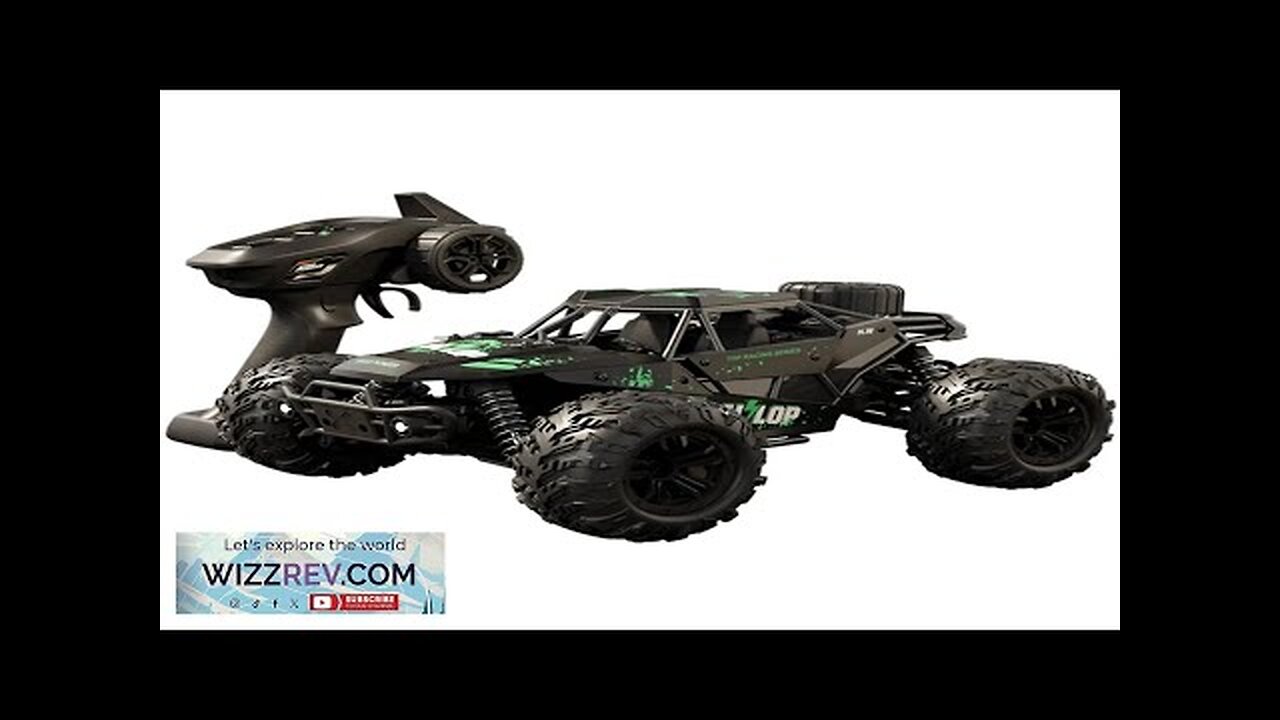 HW HW8808 RTR 1/16 2.4G 4WD 35km/h RC Car High Speed LED Review