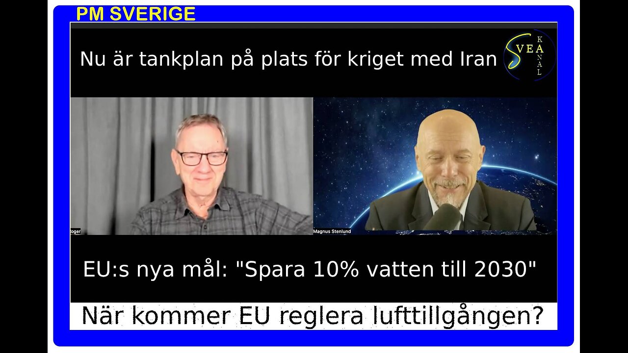 PM Sverige 60: När kommer EU:s börja reglera vår tillgång på luft?