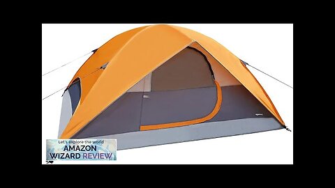 Amazon Basics Dome Camping Tent With Rainfly and Carry Bag 4/8 Person Review