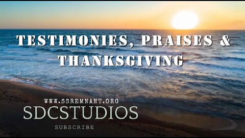 Sabbath worship services: testimonies and praises to God (2)