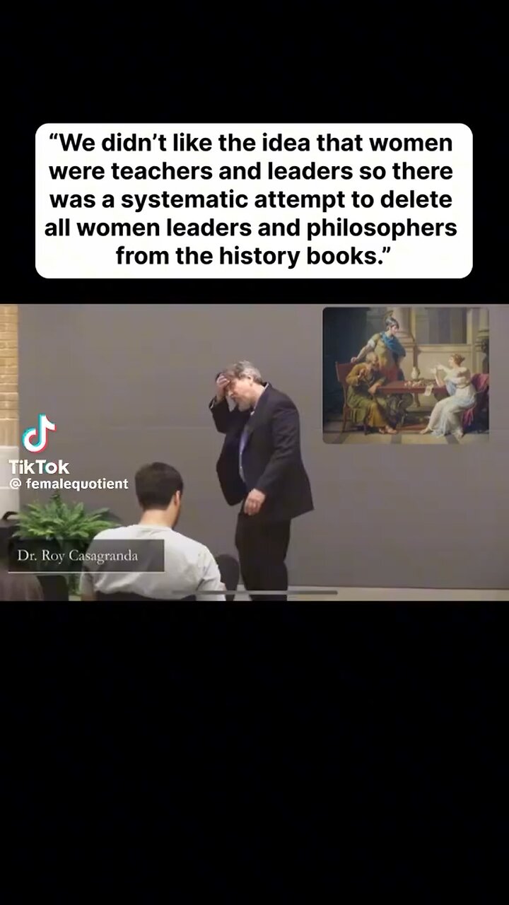 Aspasia, Was Socrates Teachers But Men Did Not Like That Women Were Full Of Wisdom/ Truth 😔✨