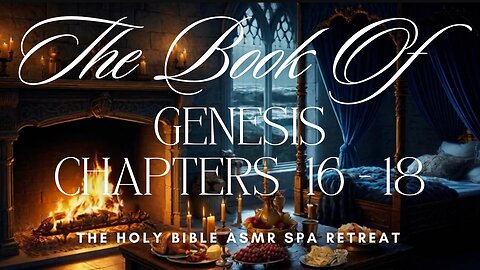 The Book of Genesis - Chapters 16 - 18 - The Holy Bible ASMR Spa Retreat