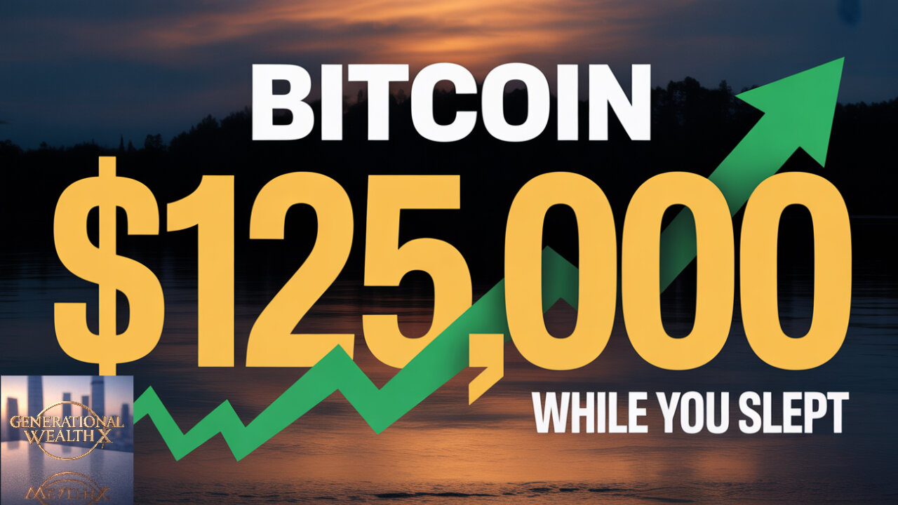 Bitcoin Just Hit $125,000 While You Were Sleeping