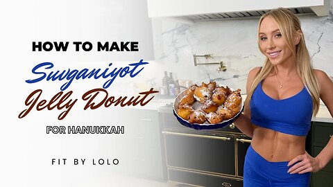 How to Make a Sufganiyot Hanukkah Doughnut