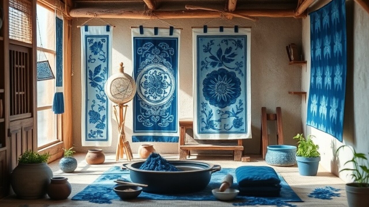 Create Timeless Indigo Paintings with Chinese Blue