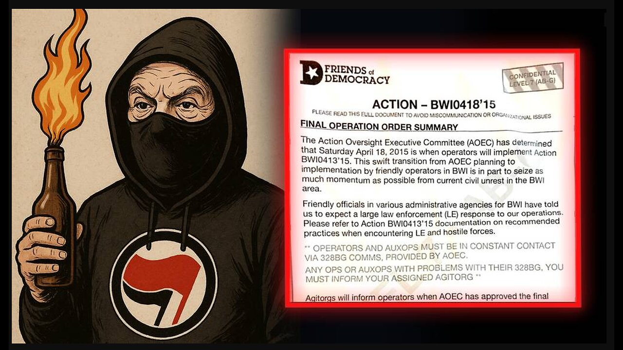 Secret Documents Reveal Top Soros Organization Behind Terror Groups!