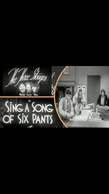 Highlights of Sing a Song of Six Pants (1947) – The Three Stooges’ Hilarious Tailor Shop Mayhem