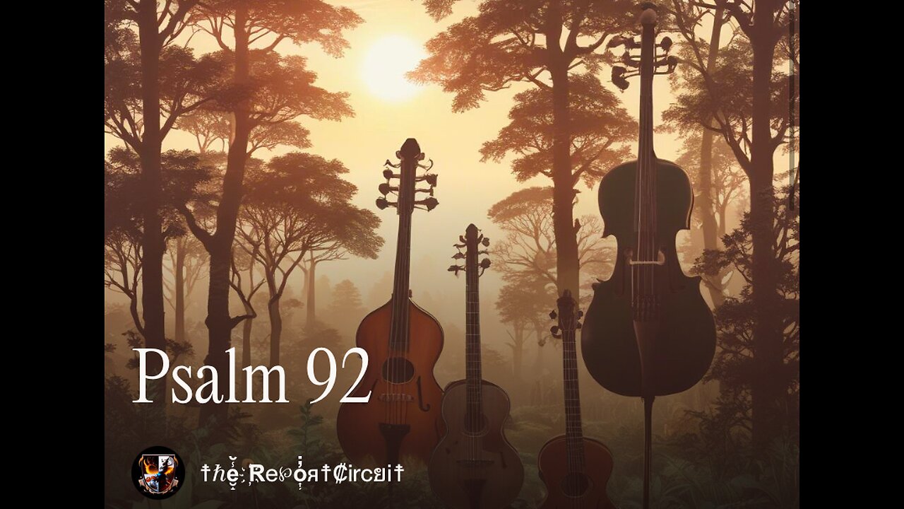 Psalm 92 [Traditional]