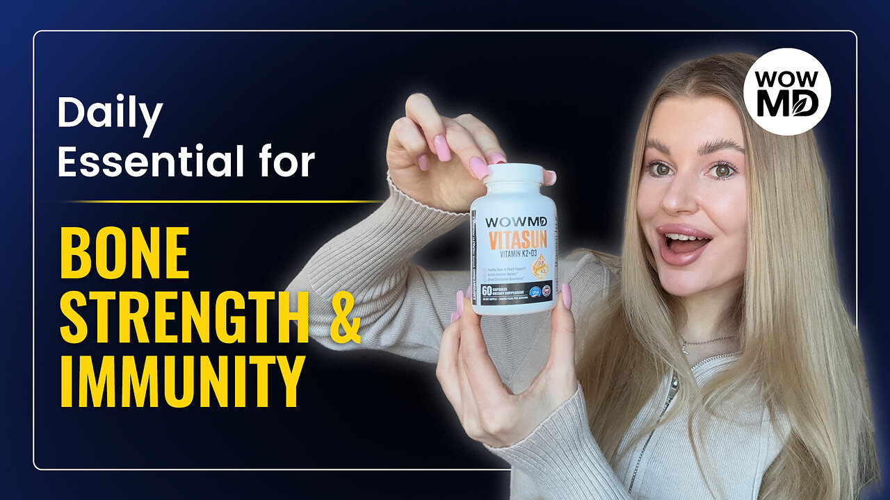 WOWMD VitaSun - Vitamin K2+D3 Review | My Must-Have Supplement for Wellness!