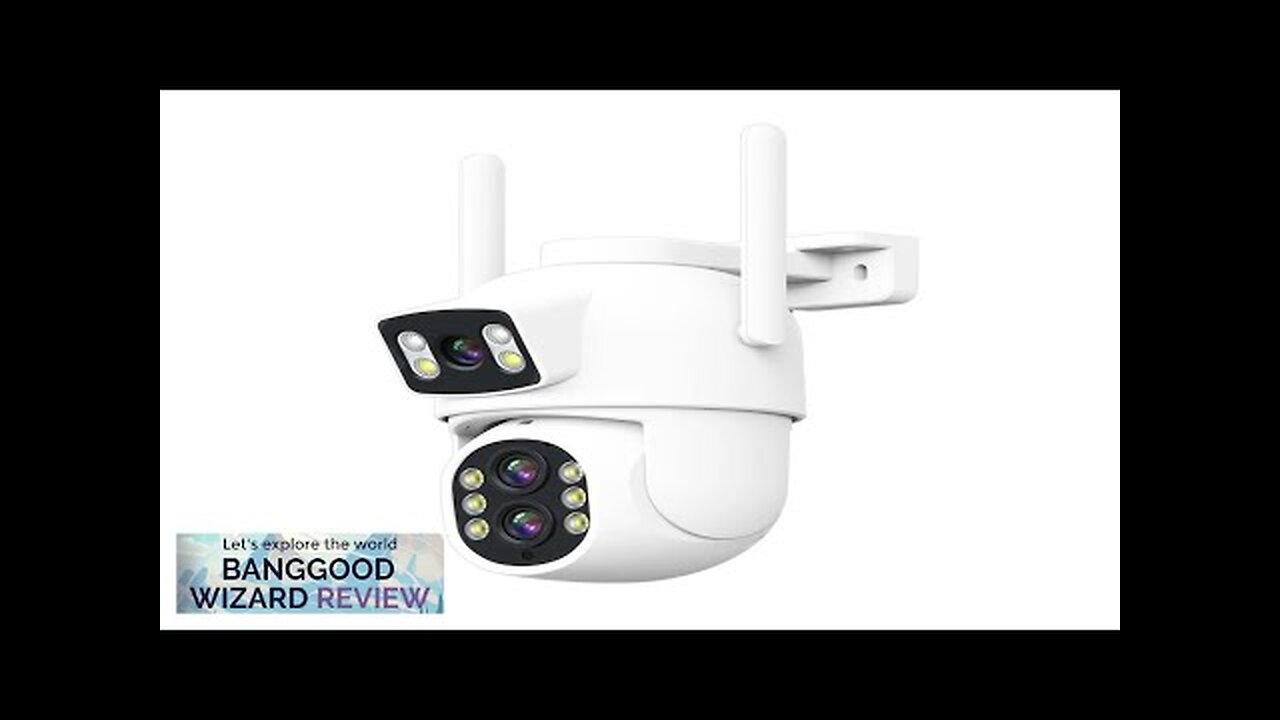 ESCAM QF500 10X Dual Lens 5MP+5MP WiFi IP Camera Night Vision Pan/Tilt Review