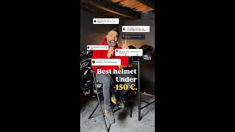 Best motorcycle helmets under 150 Euros