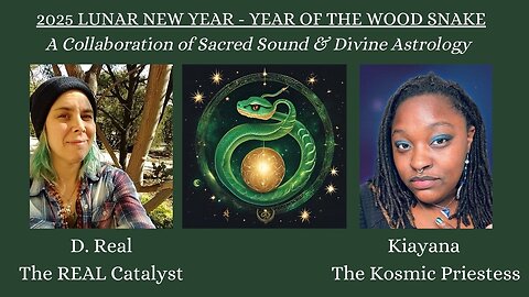 2025 Year of the Snake: A Collaboration of Sacred Sound & Divine Astrology