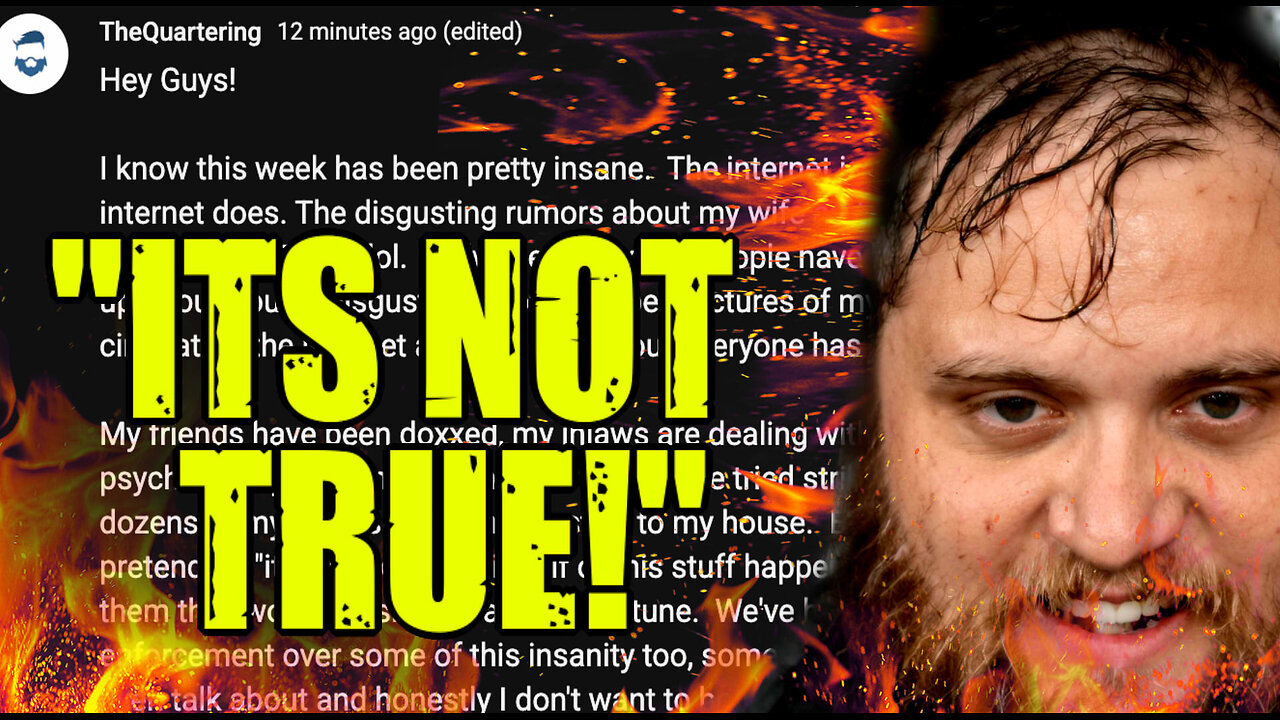 TheQuartering Drops HUGE STATEMENT After RUMBLE CEO Confirmed HE LIED
