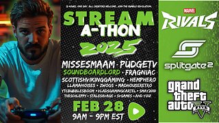 STREAM-A-THON | Variety Gaming On Rumble