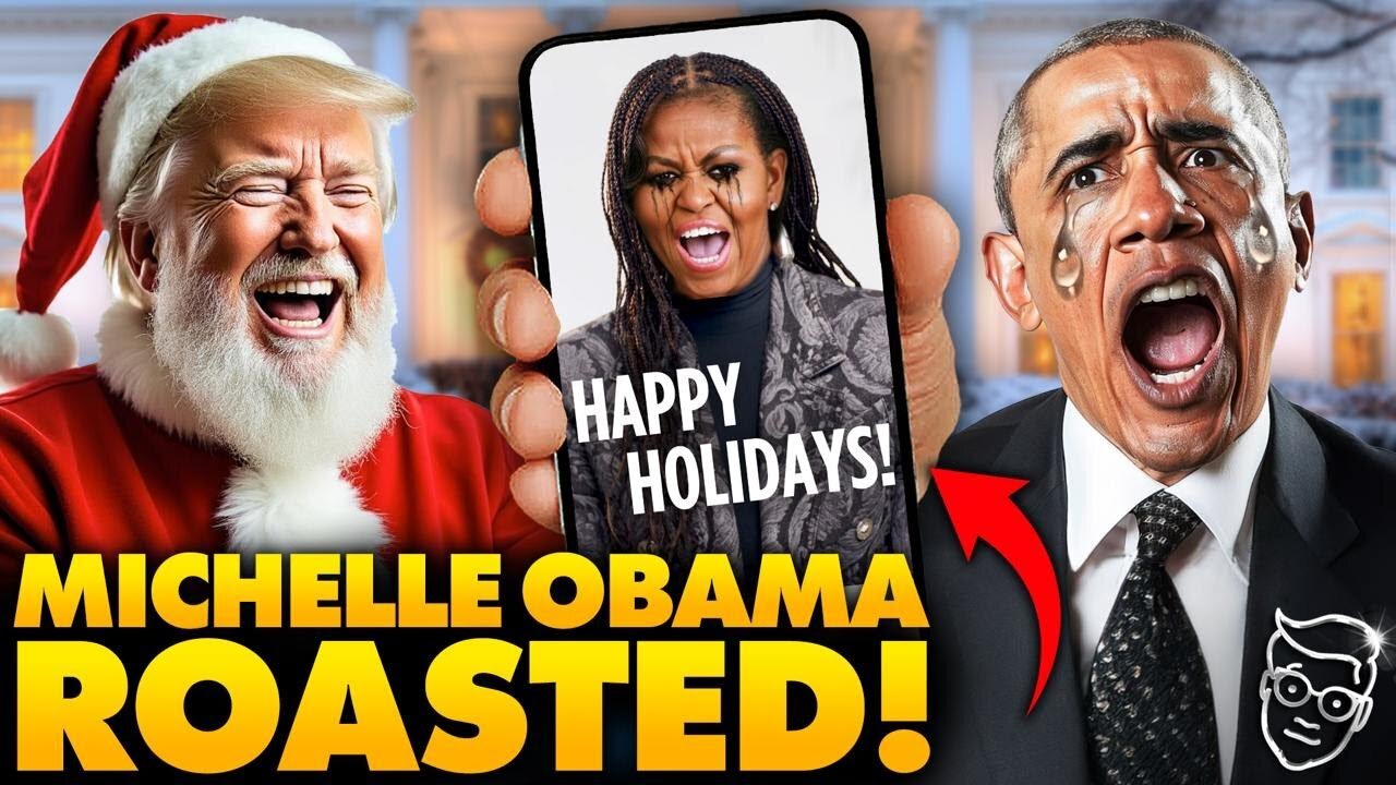 Internet DESTROYS Michelle Obama Refusing To Say 'Merry Christmas' | Celebrating Herself For Holiday