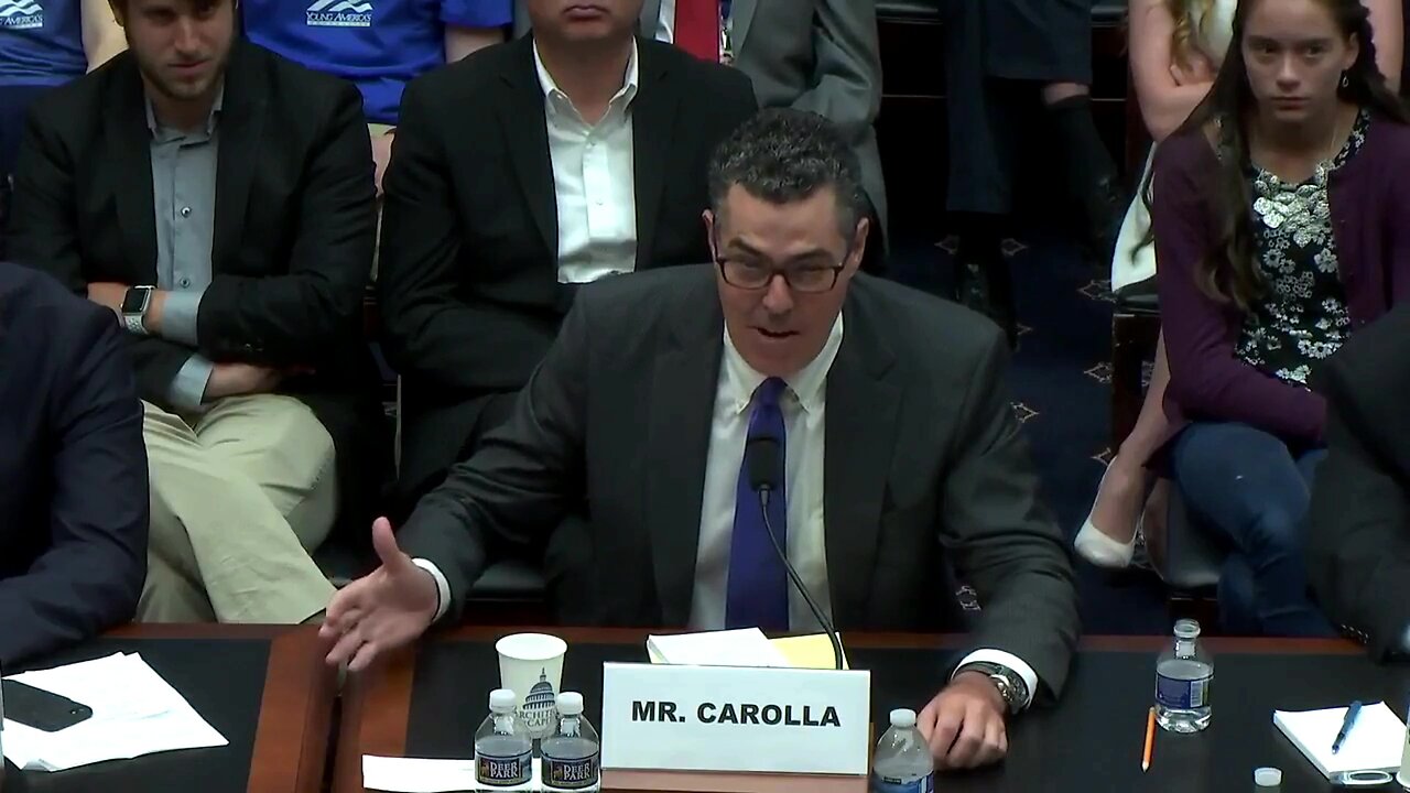 Adam Carolla told congress story about DEI blocking him from fireman job despite "white privilege"