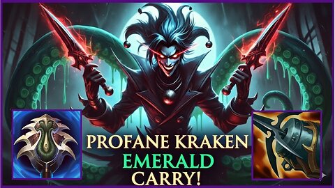 Profane Hydra and Kraken Shaco Carry! S15 Emerald [League of Legends] Full Gameplay - Infernal Shaco