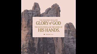 093025 The heavens declare the glory of God; the Sky Bible shows his handywork every day