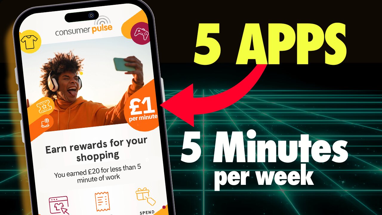 No free time? Use these apps to earn (5 minutes daily)