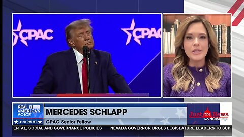 Mercedes Schlapp looks back at Trump’s momentous CPAC 2021 speech