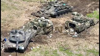 Leopard and Abrams Tanks Crumble Under Relentless Russian Fire!