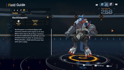 machgaogamon all digivolution/de-digivolution/profile Digimon Story Time Stranger