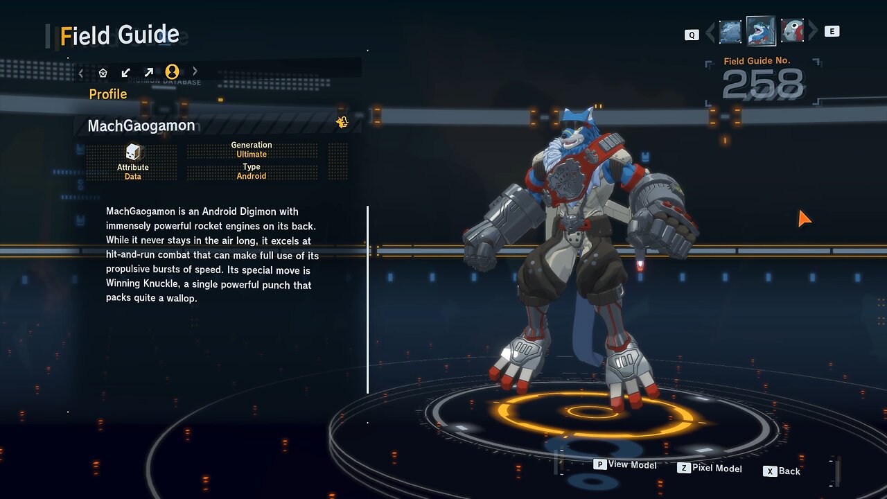 machgaogamon all digivolution/de-digivolution/profile Digimon Story Time Stranger