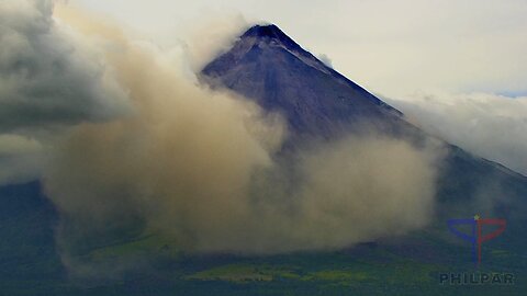 Pyroclastic Flow Activity at Mayon