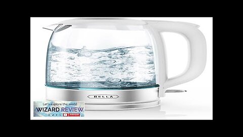 bella Electric Kettle and Water Boiler 1.7L Cordless Clear Glass LED Review