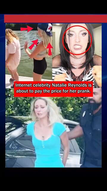 Internet celebrity Natalie Reynolds faces consequences over prank #NatalieReynolds #japd