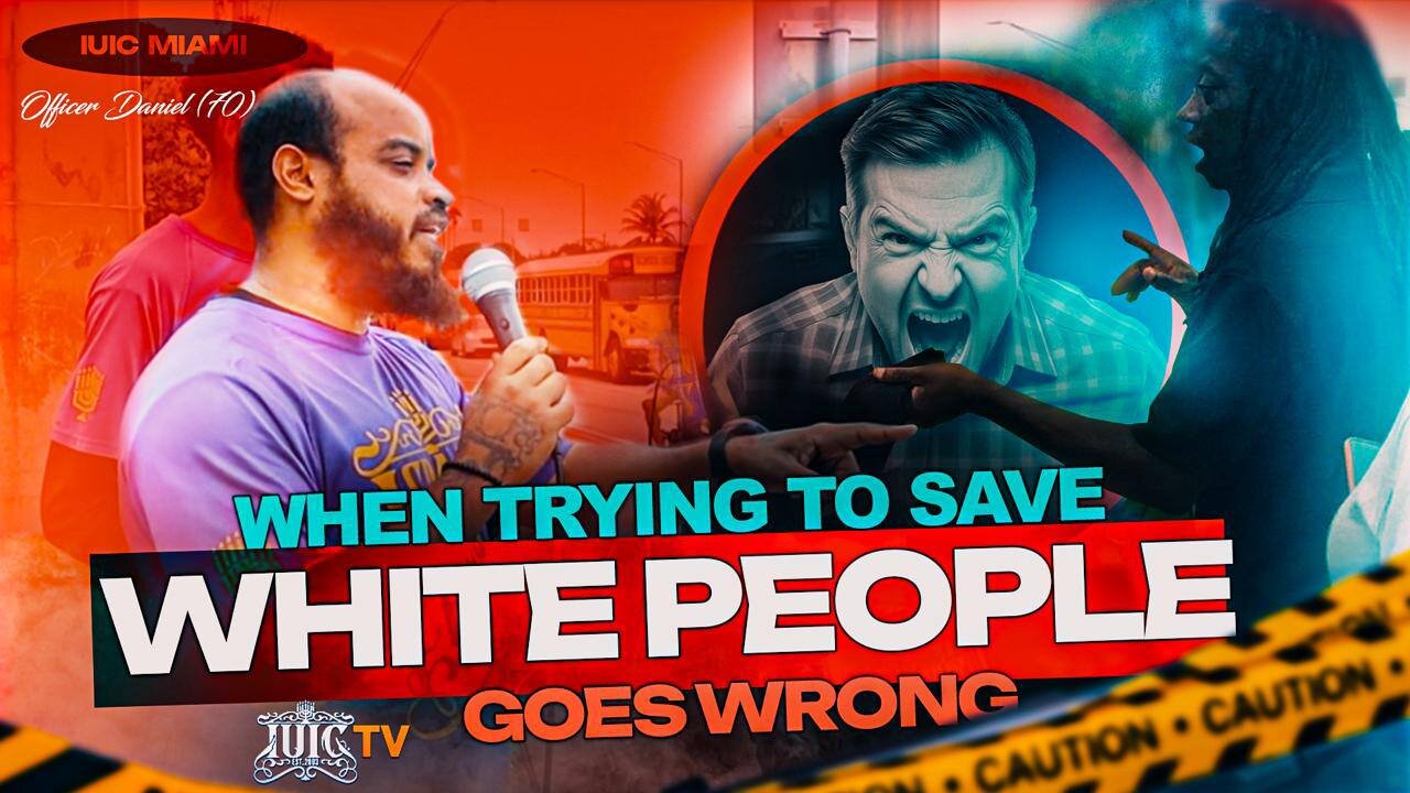 Officer Daniel WHEN TRYING TO SAVE WHITE PEOPLE GOES WRONG!!!