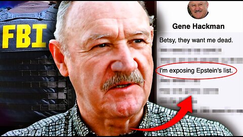 ODKRYTO: Najnowsze wiadomości szokują świat! Gene Hackman miał ujawnić listę pedofilów Epsteina, ...