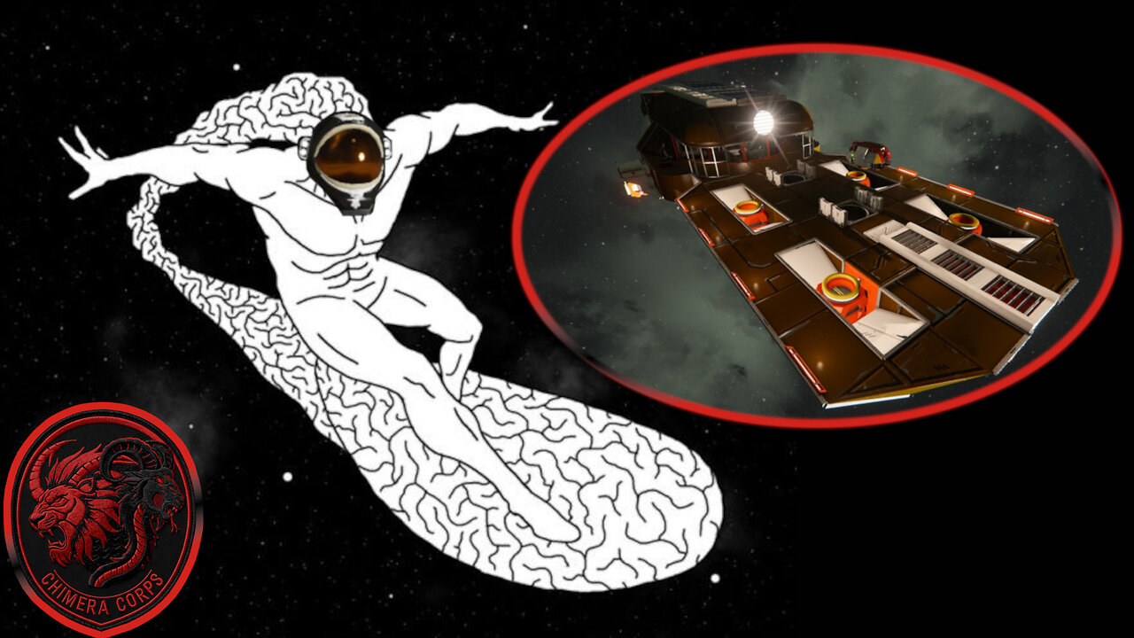 Project "Flounder" - Space Engineers Ship Build (No Commentary)