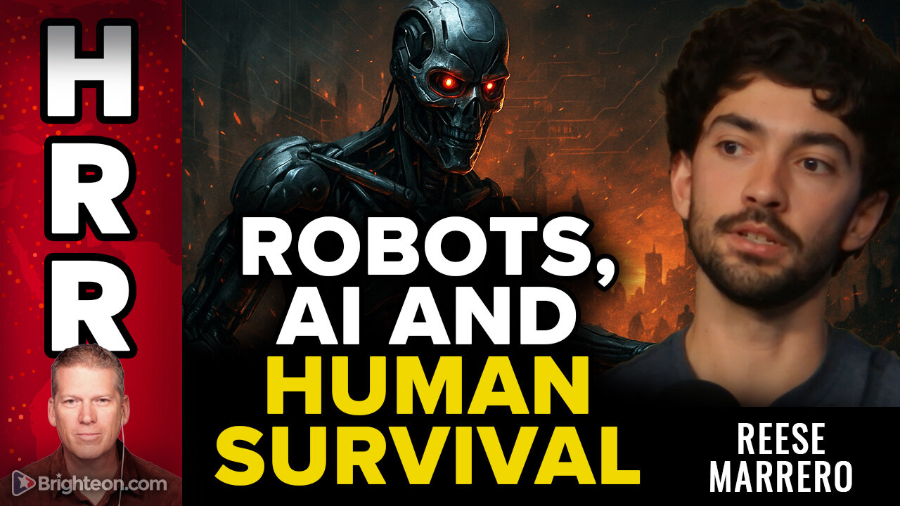 Reese Marrero interviews Mike Adams on robotics, AI, extinction and the path to human survival