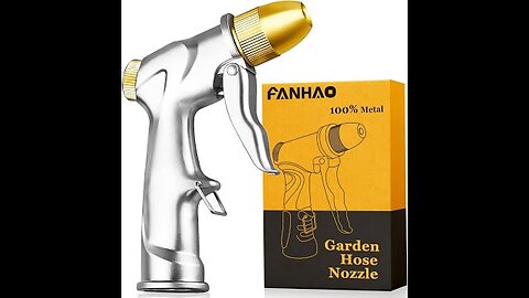 FANHAO Garden Hose Nozzle Sprayer Review