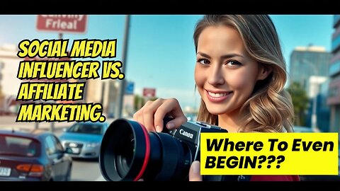 Why I Prefer Being an Affiliate Marketer Over an Influencer.