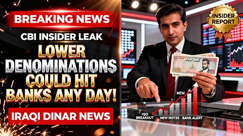 🏦 CBI Insider Leak Lower Denominations Could Hit Banks Any Day! 🎆 💥 Iraqi Dinar News 2025
