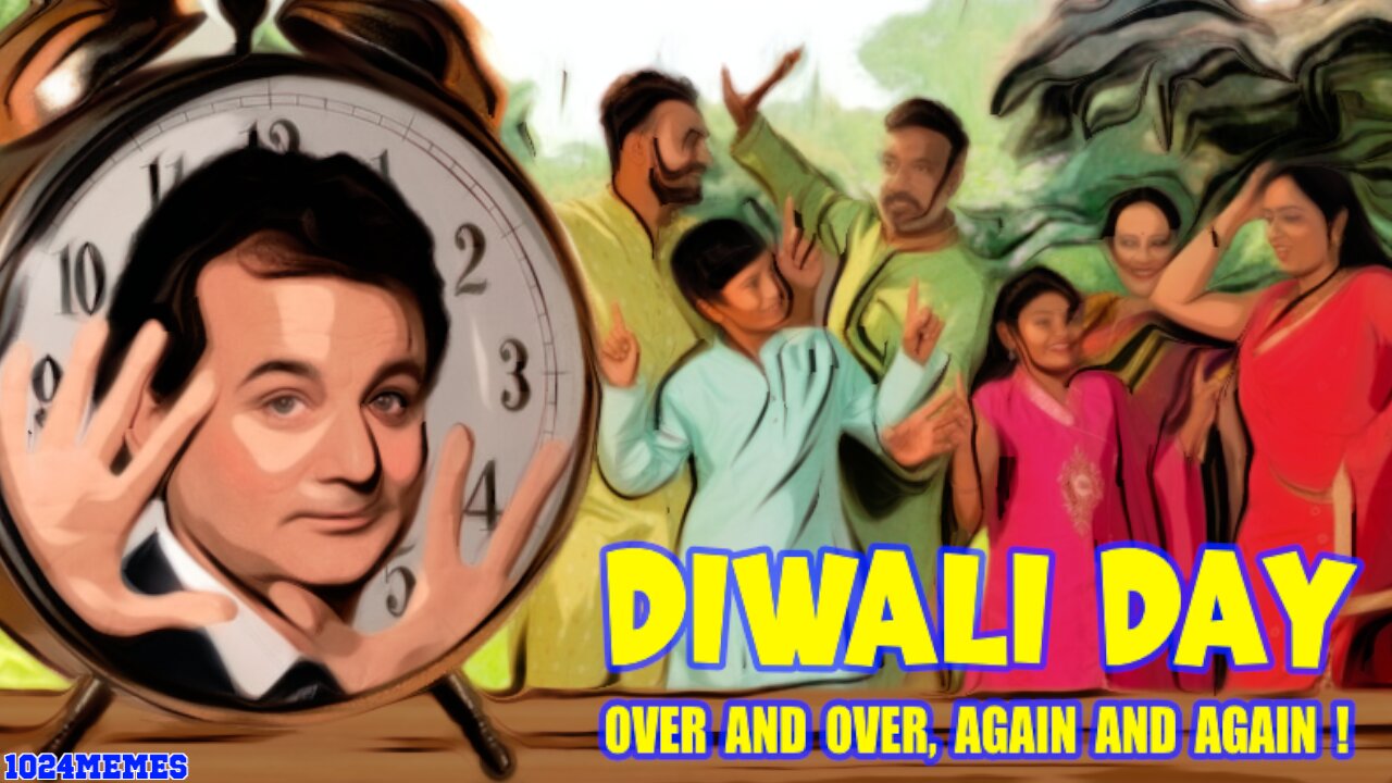 DIWALI DAY - OVER AND OVER, AGAIN AND AGAIN!