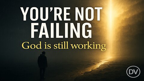 You’re Not Failing — God Is Still Working Through Your Pain | Faith Over Fear