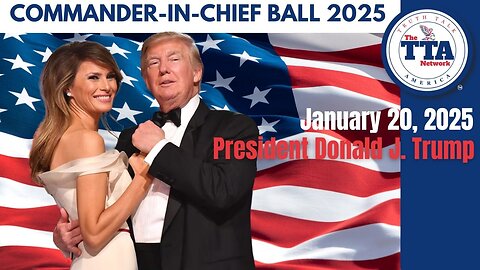 The Commander-In-Chief Ball 2025 President Donald J. Trump (Jan 20, 2025)