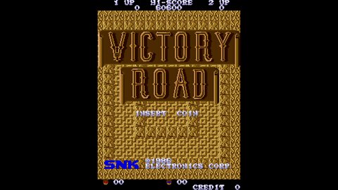 Victory Road Arcade Game, SNK 1986, Longplay