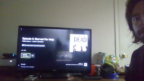 Playing The Walking Dead episode two for a bit this morning!!