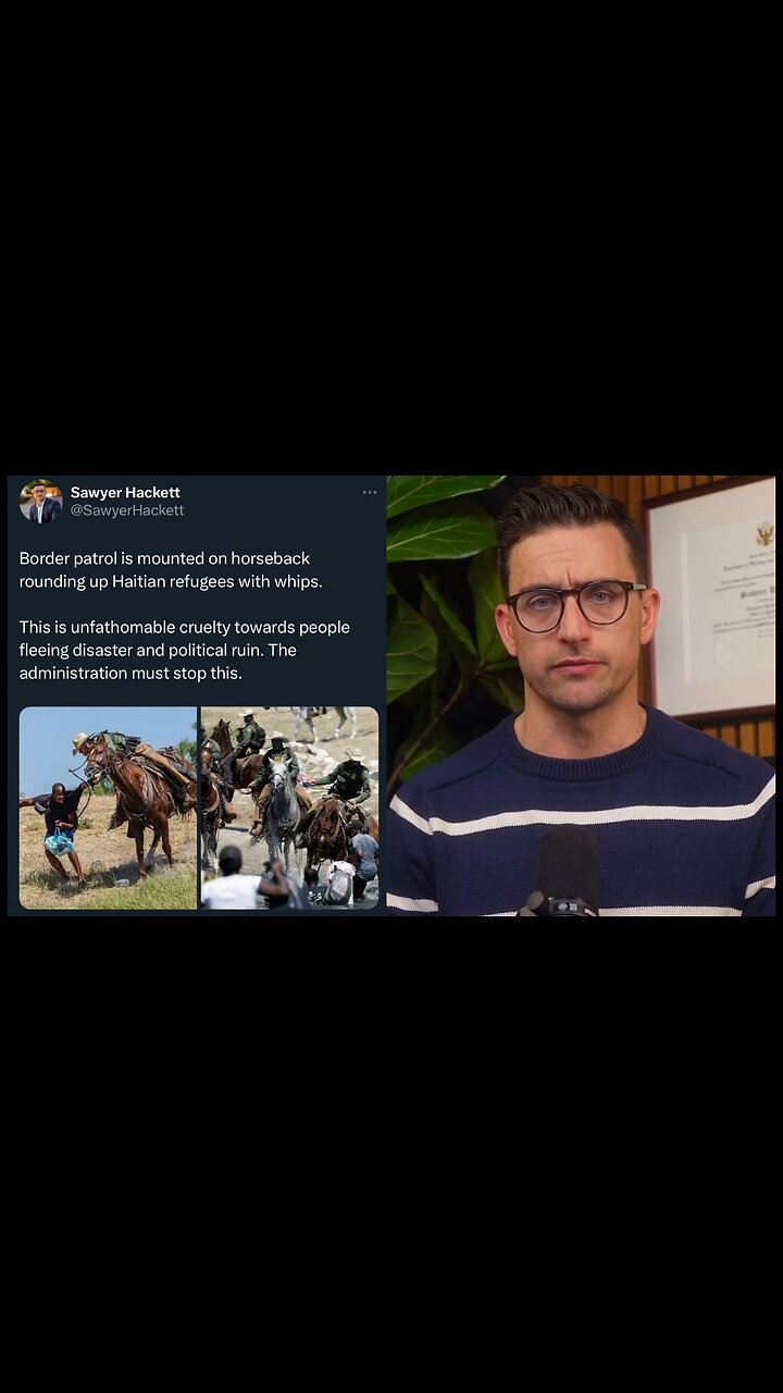 The Guy Who Lied About Border Patrol Whips Now Says Mass Deportation Equals Genocide